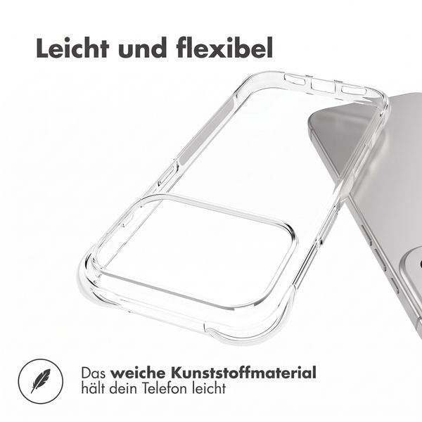imoshion Shockproof Case Apple iPhone 18 Pro / 17 Pro - Transparent