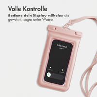 imoshion Floating Waterproof Pouch - Universelle wasserdichte Handyhülle - Rosa