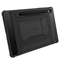 Spigen Rugged Armor Pro Klapphülle für das Samsung Galaxy Tab S9 11.0 Zoll - Schwarz