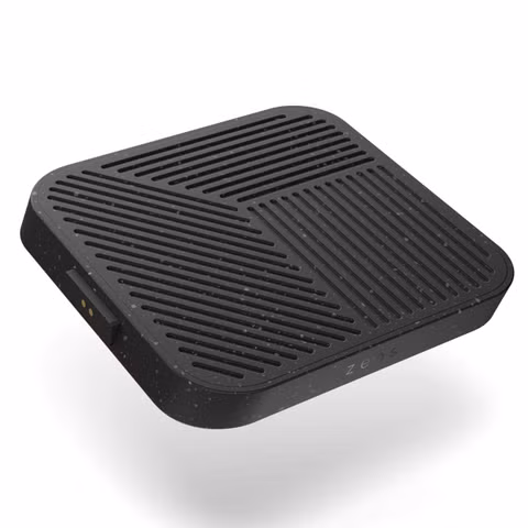 Zens Kabelloses Ladegerät Erweiterung - Modular Serie - Einzelnes Kabelloses Ladegerät - Recyceltem Kunststoff