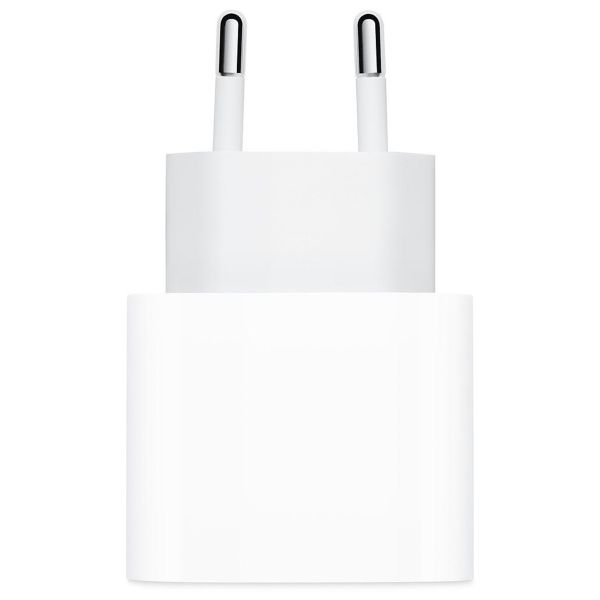 Apple Set Lightning | USB-C Power Adapter 20 Watt + USB-C auf Lightning Kabel - 1 Meter - Weiß