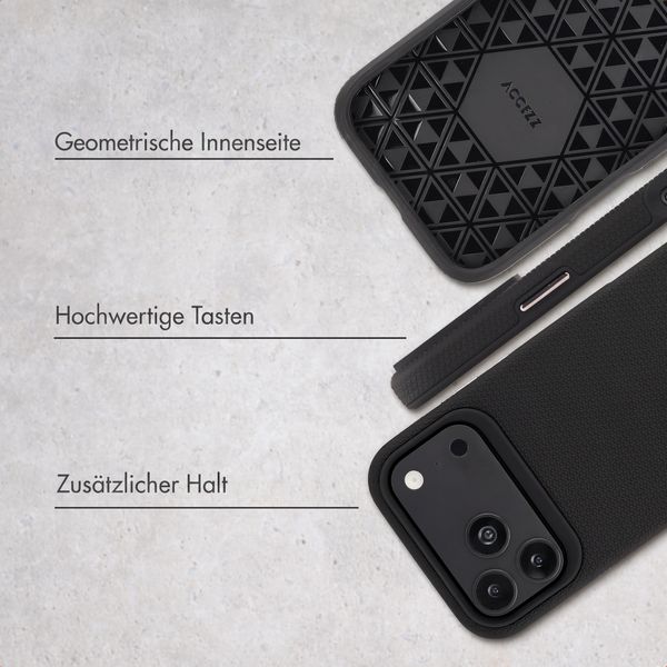 Accezz Tough Back Cover mit MagSafe Apple iPhone 18 Pro Max / 17 Pro Max - Schwarz