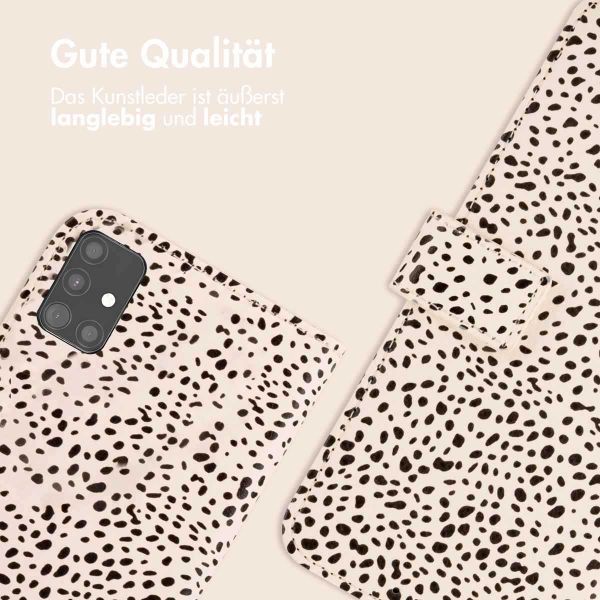 imoshion Design Klapphülle Samsung Galaxy A51 - Desert Dots