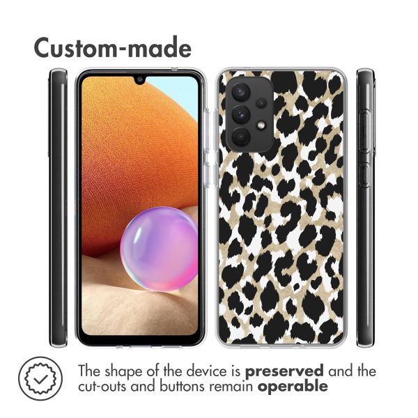 imoshion Design Hülle für das Samsung Galaxy A33 - Leopard