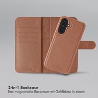 Selencia Olyn Abnehmbare Bookcase mit MagSafe Samsung Galaxy A37 (5G) - Braun