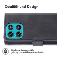 imoshion Klapphülle mit Kordel Motorola Moto G77 - Schwarz