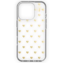 iDeal of Sweden Clear Case für das iPhone 16 Pro - Golden Hearts