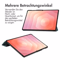 imoshion Trifold Klapphülle Samsung Galaxy Tab S11 Ultra - Dunkelgrün