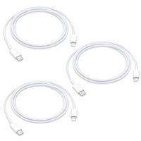 Apple USB-C-zu-Lightning-Kabel 3er-Pack in Originalverpackung - Apple „pre-owned“ - 1 Meter - Weiß
