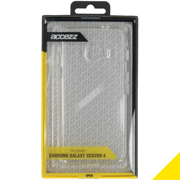 Accezz Clear TPU Backcover Samsung Galaxy Xcover 4 / 4S - Transparent