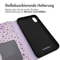 imoshion ﻿Design Klapphülle für das iPhone Xr - Purple Flowers