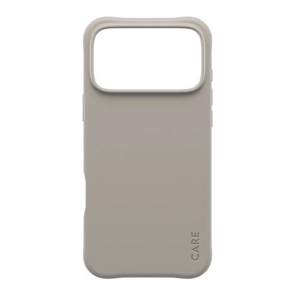 CARE by PanzerGlass Modisches Case Samba mit MagSafe Apple iPhone 17 Pro Max - Vanilla Beige