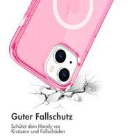 imoshion Sparkle Back Cover mit MagSafe Apple iPhone 14 - Glitzer Rosa