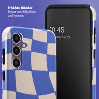 Selencia Vivid Back Cover Samsung Galaxy S23 FE - Groovy Sapphire Blue