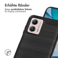 imoshion Brushed Back Cover Motorola Moto G53 - Schwarz