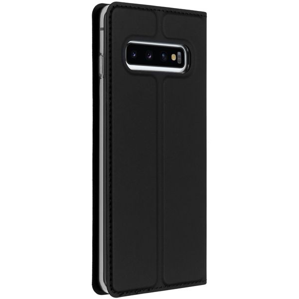 Dux Ducis Slim TPU Klapphülle Schwarz für das Samsung Galaxy S10