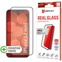 Displex Bildschirmschutzfolie Real Glass Full Cover für das Apple iPhone 12 Mini