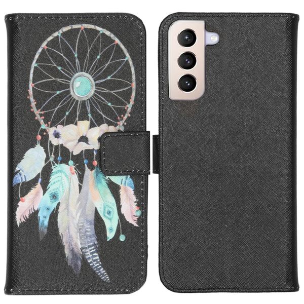 imoshion Design TPU Klapphülle für das Samsung Galaxy S21 Plus