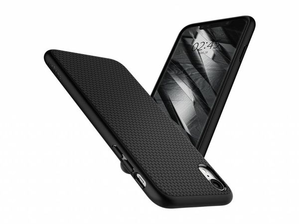 Spigen Liquid Air™ Case Schwarz für das iPhone Xr