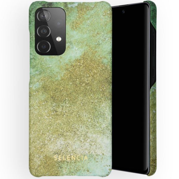 Selencia Maya Fashion Backcover Samsung Galaxy A52(s) (5G/4G) - Green Nature