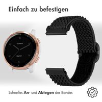 imoshion Elastische Nylonarmband - 18-mm-Universalanschluss - Schwarz