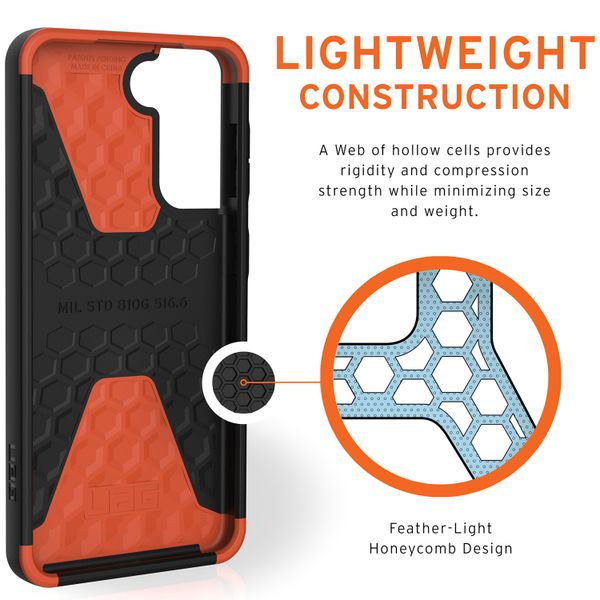 UAG Civilian Backcover  für das Samsung Galaxy S21 - Schwarz