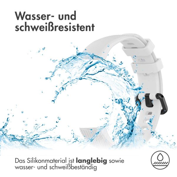 imoshion Silikonband für das Honor Band 4 - Weiß