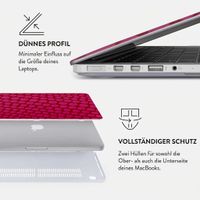 Burga Hardshell Hülle Apple MacBook Air 13 Zoll (2022 / 2024 M3 / 2025 M4 / 2026 M5) - Reset Button
