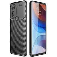 imoshion Carbon-Hülle für das Motorola Moto G31 - Schwarz