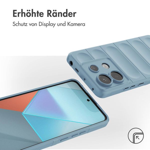 imoshion EasyGrip Back Cover für das Xiaomi Poco X6 Pro - Hellblau