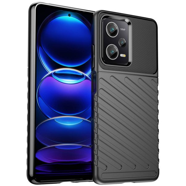 imoshion Thunder Backcover für das Xiaomi Poco X5 Pro 5G - Schwarz