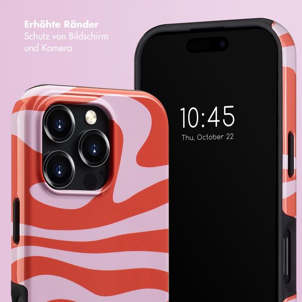 Selencia Vivid Rückabdeckung mit MagSafe Apple iPhone 16 Pro - Dream Swirl Pink