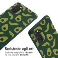 imoshion SilikonHülle design mit Band Samsung Galaxy S20 - Avocado Green