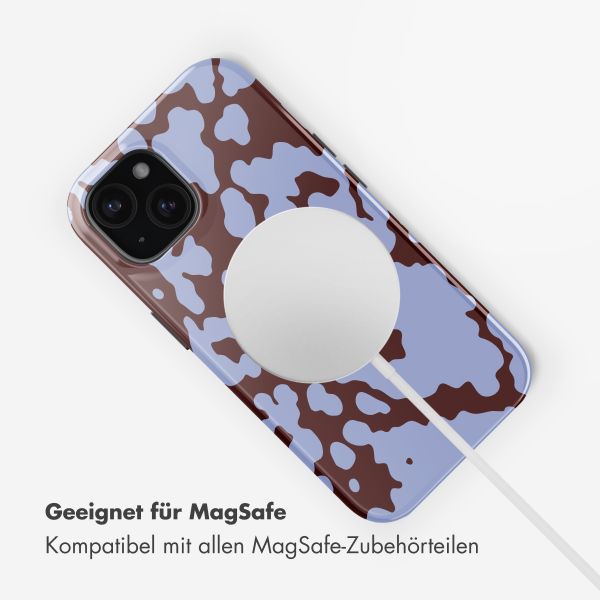 Selencia Vivid Rückabdeckung mit MagSafe Apple iPhone 15 - Moo'd Lavender Glow