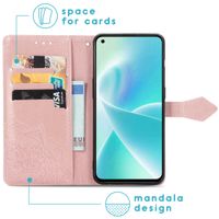 imoshion Mandala Klapphülle OnePlus Nord 2T - Rosé gold