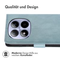 imoshion Luxuriöse Klapphülle Xiaomi Redmi Note 15 (4G) - Hellblau