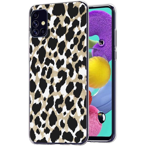 imoshion Design Hülle für das Samsung Galaxy A51 - Leopard / Schwarz