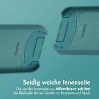 imoshion Color Backcover mit abnehmbarem Handykette und MagSafe Apple iPhone 15 - Dunkelgrün