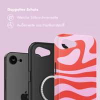 Selencia Vivid Rückabdeckung mit MagSafe Apple iPhone 16e - Dream Swirl Pink