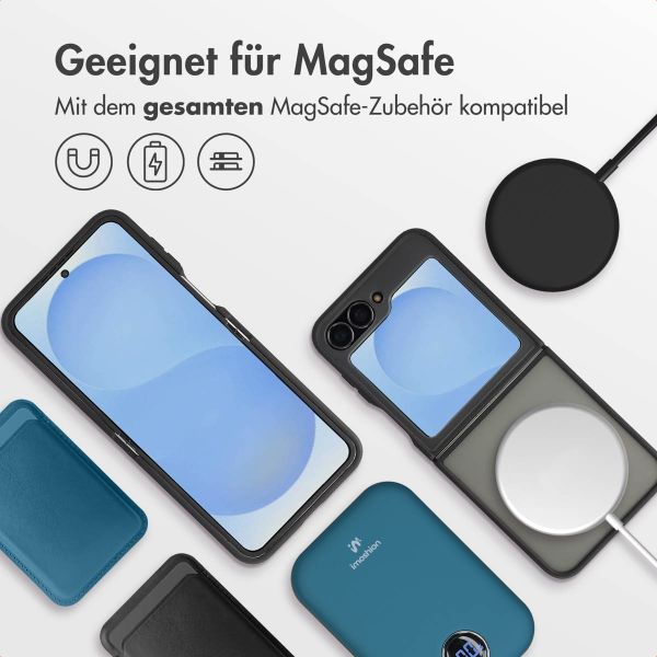 imoshion Color Guard Back Cover mit MagSafe Samsung Galaxy Z Flip 7 FE - Schwarz