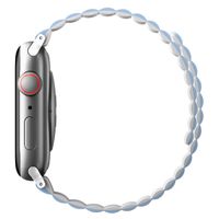 Uniq Revix doppelseitiges Armband für das  Apple Watch Series 1 t/m 11 / SE / Ultra (44/45/46/49 mm) - Arctic (White/Blue)