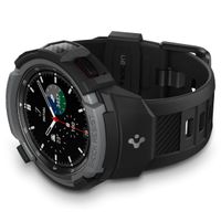 Spigen Rugged Armor™ Pro Case für die Samsung Galaxy Watch 4 - 46 mm - Charcoal Gray