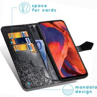 imoshion Mandala Klapphülle Oppo A73 (5G) - Schwarz