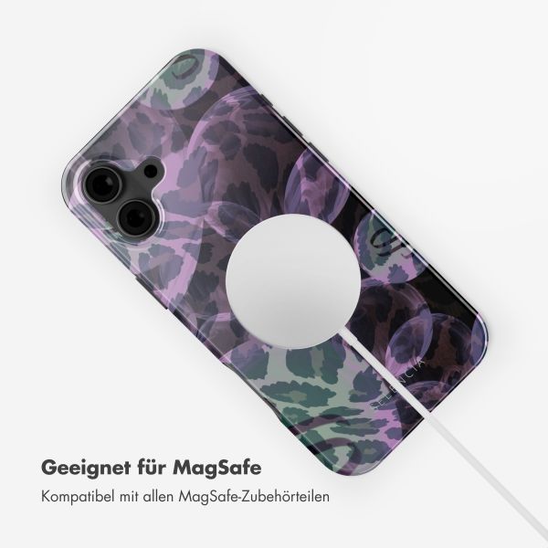 Selencia Vivid Rückabdeckung mit MagSafe Apple iPhone 16 - Leo Bubble Green