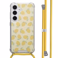 imoshion Design Hülle mit Band Samsung Galaxy S25 - Citrus Dream