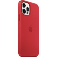 Apple Silikon-Case MagSafe Apple iPhone 12 (Pro) - Red