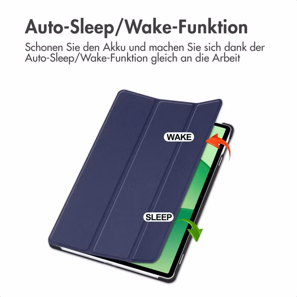 imoshion Trifold Klapphülle OnePlus Pad Lite - Dunkelblau