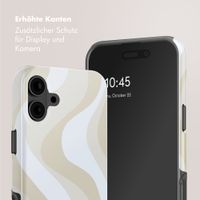 Selencia Vivid Rückabdeckung mit MagSafe Apple iPhone 16 - Desert Waves Beige