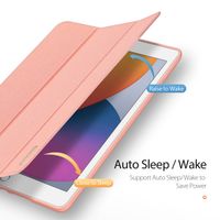 Dux Ducis Domo Klapphülle Apple iPad 9 (2021) 10.2 Zoll / iPad 8 (2020) 10.2 Zoll / iPad 7 (2019) 10.2 Zoll - Rosa