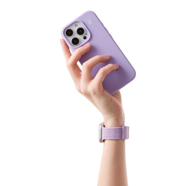 iDeal of Sweden Soft Braid Watch Band für Apple Watch | 38/40/41/42 mm - Lavender Milk